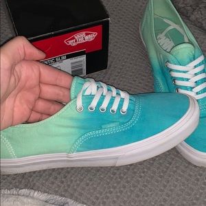 Authentic slim ombré Vans of the Wall